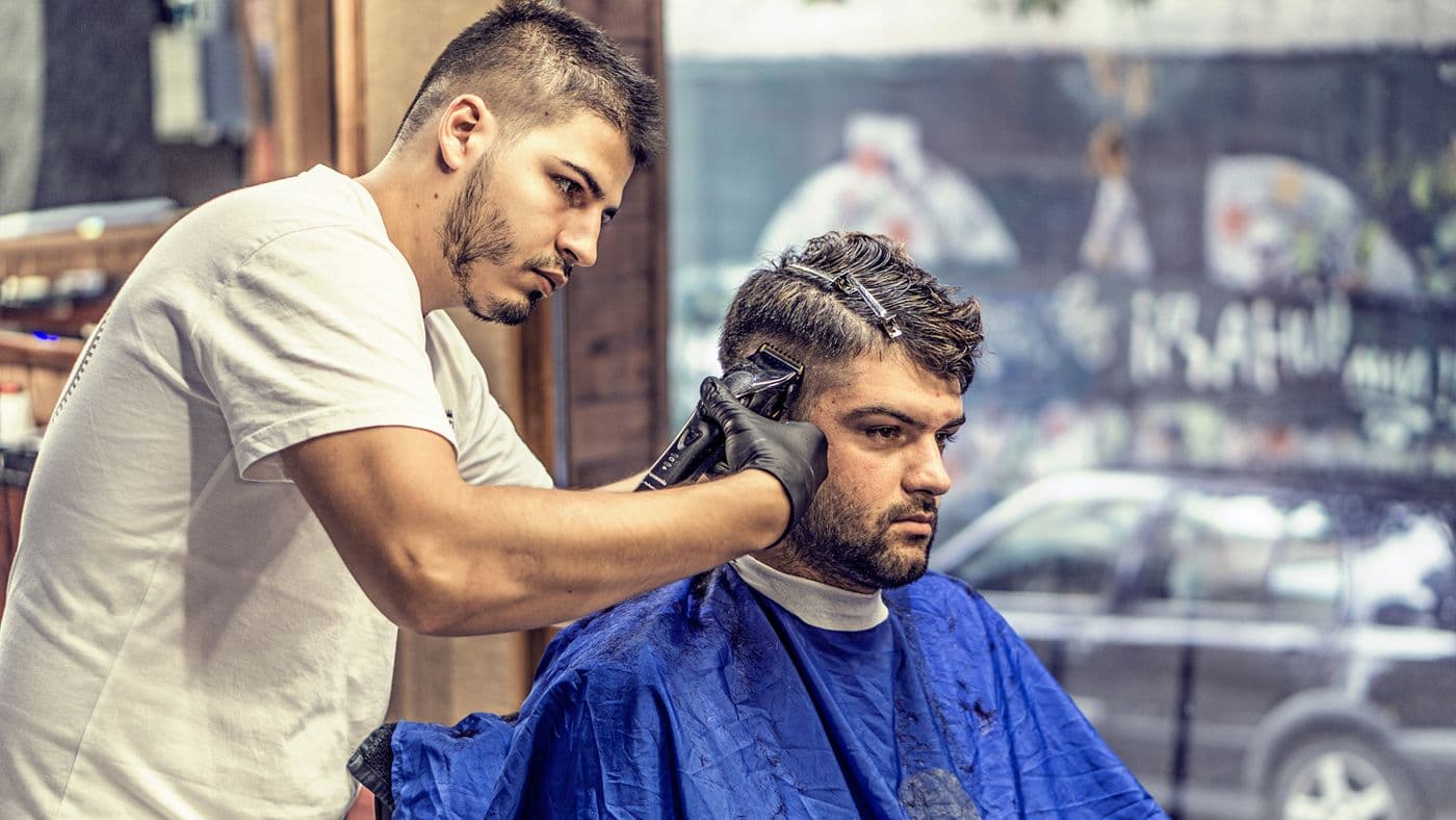 Barba perfilada